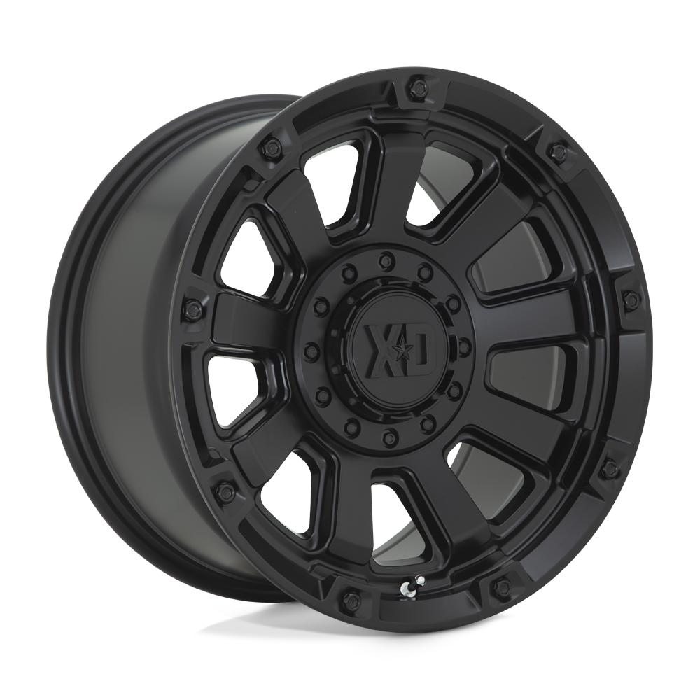 XD Series XD852 GAUNTLET Satin Black 20x10 -18 8x180mm 124.2mm - WheelWiz