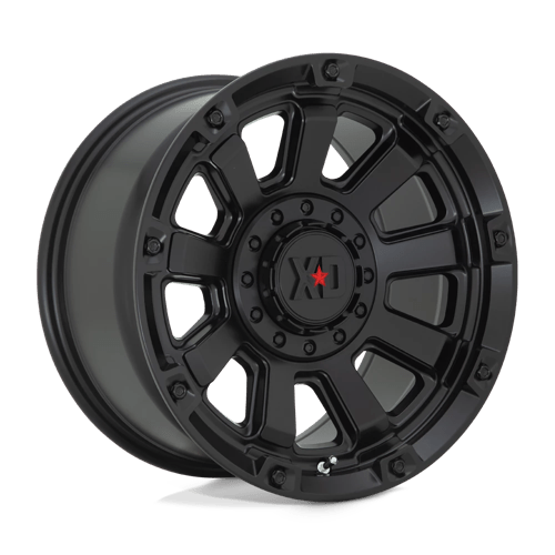 XD Series XD852 GAUNTLET Satin Black 17x9 0 6x135|6x139.7mm 106.1mm - Wheelwiz