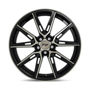 Niche M219 GEMELLO Gloss Machined Double Dark Tint 20x9 +38 5x112mm 66.6mm - WheelWiz