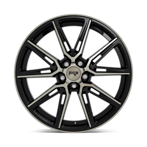 Niche M219 GEMELLO Gloss Mach Double Dark Tint 20x10.5 +20 5x115mm 71.5mm - Wheelwiz