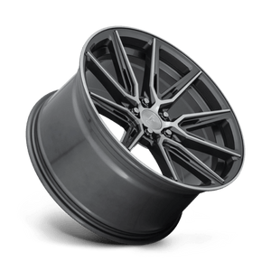 Niche M220 GEMELLO Gloss Anthracite Machined 20x10.5 +40 5x120mm 72.6mm - Wheelwiz