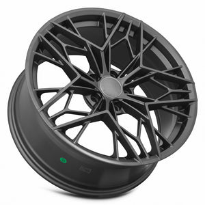 MRR GF10 Gun Metal 20x9 +38 5x120mm 73.1mm - WheelWiz