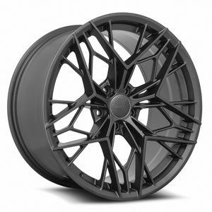 MRR GF10 Gun Metal 19x9.5 +35 5x120mm 73.1mm - WheelWiz