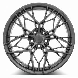 MRR GF10 Gun Metal 19x9.5 +35 5x115mm 73.1mm - WheelWiz