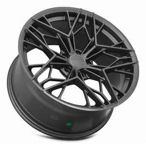 MRR GF10 Gun Metal 19x9.5 +35 5x112mm 73.1mm - WheelWiz