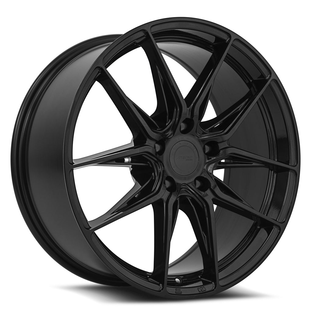 MRR GF13 Gloss Black 20x9 +20 5x114.3mm 73.1mm - Wheelwiz