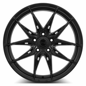 MRR GF13 Gloss Black 20x9 +20 5x114.3mm 73.1mm - Wheelwiz