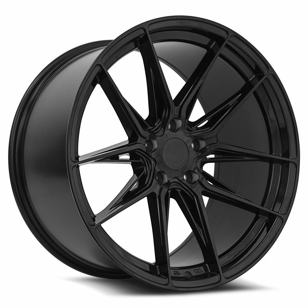 MRR GF13 Gloss Black 20x11 +40 5x114.3mm 73.1mm - Wheelwiz
