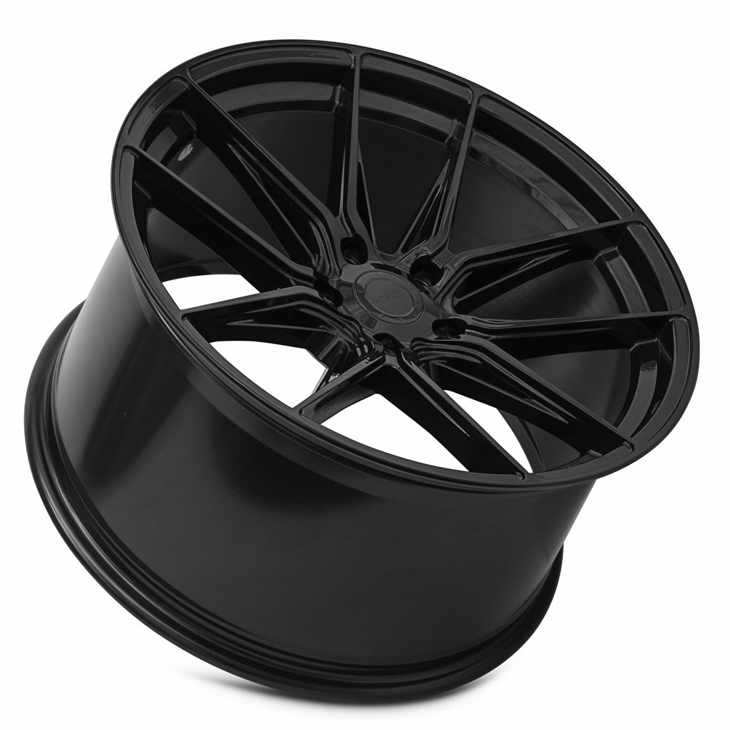 MRR GF13 Gloss Black 20x11 +40 5x114.3mm 73.1mm - Wheelwiz