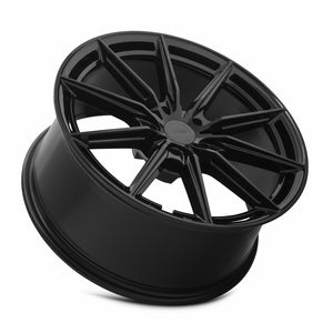 MRR GF26 Gloss Black 19x8.5 +35 5x112mm 66.6mm - Wheelwiz
