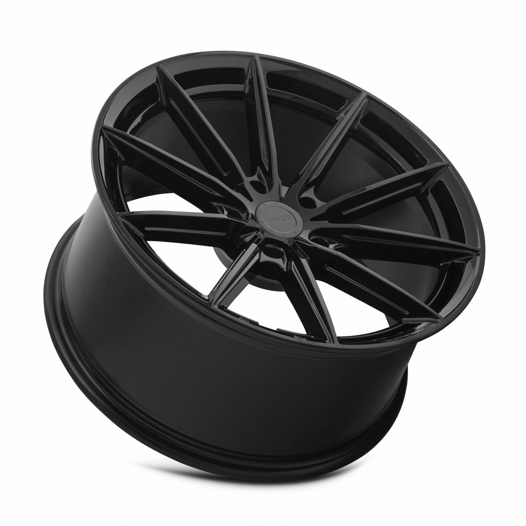 MRR GF26 Gloss Black 19x9.5 +20 5x114.3mm 73.1mm - Wheelwiz