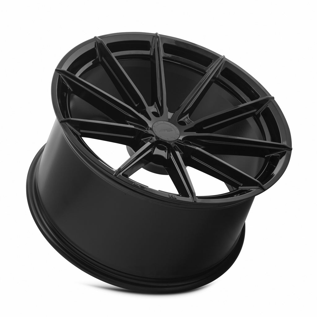 MRR GF26 Gloss Black 20x11 +43 5x120mm 67.1mm - Wheelwiz