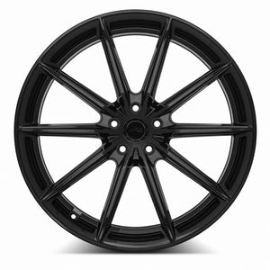 MRR GF26 Gloss Black 21x9 +40 5x112mm 66.6mm - Wheelwiz