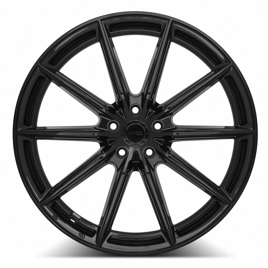 MRR GF26 Gloss Black 21x9 +38 5x108mm 73.1mm - Wheelwiz