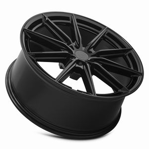 MRR GF26 Gloss Black 21x9 +20 5x120mm 72.6mm - Wheelwiz