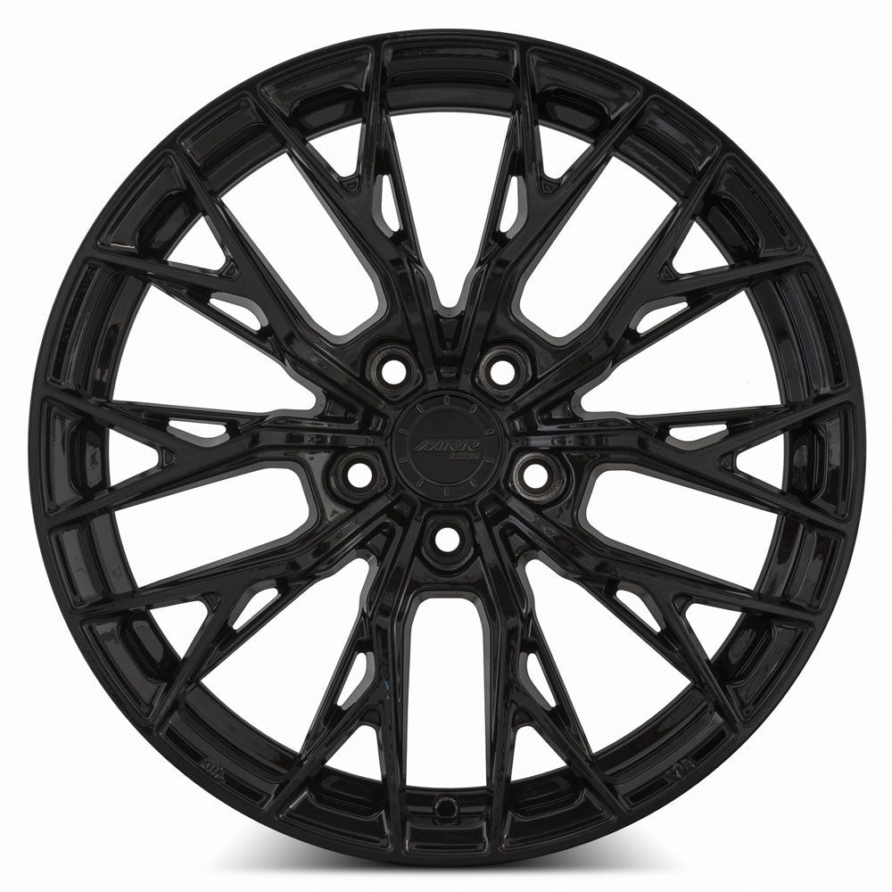 MRR GF5 Gloss Black 21x9 +20 5x120mm 72.6mm - Wheelwiz