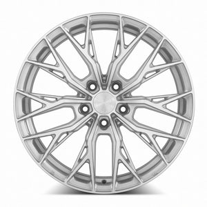 MRR GF5 Silver Machined Face 21x9 +20 5x114.3mm 73.1mm - Wheelwiz