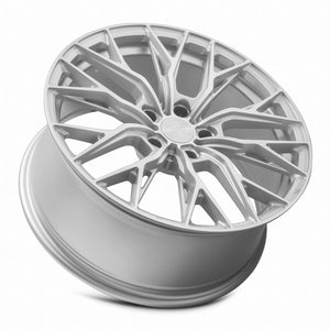 MRR GF5 Silver Machined Face 21x9 +38 5x114.3mm 73.1mm - Wheelwiz