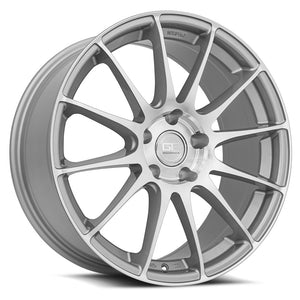 MRR GF6 Silver Machine Face 19x8.5 +25 5x112mm 66.6mm