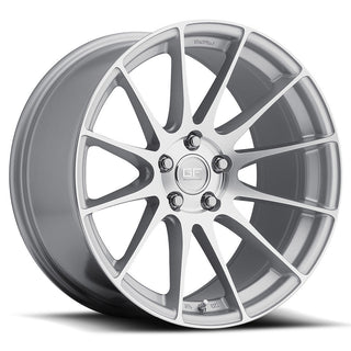 MRR GF6 Silver Machined Face 19x9.5 +15 Custommm 66.6mm