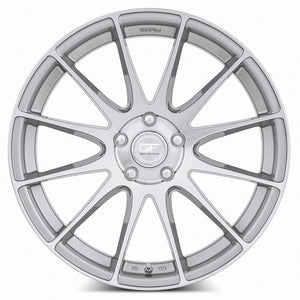 MRR GF6 Silver Machine Face 19x9.5 +20 5x120mm 72.6mm