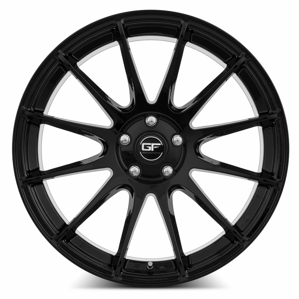 MRR GF6 Black 20x10.5 +40 5x120mm 72.6mm - WheelWiz