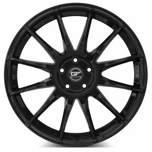 MRR GF6 Black 20x9 +38 5x108mm 73.1mm - WheelWiz