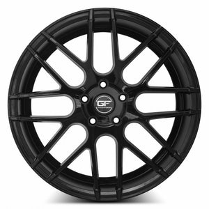 MRR GF7 Black 19x10.5 +40 5x114.3mm 73.1mm - WheelWiz