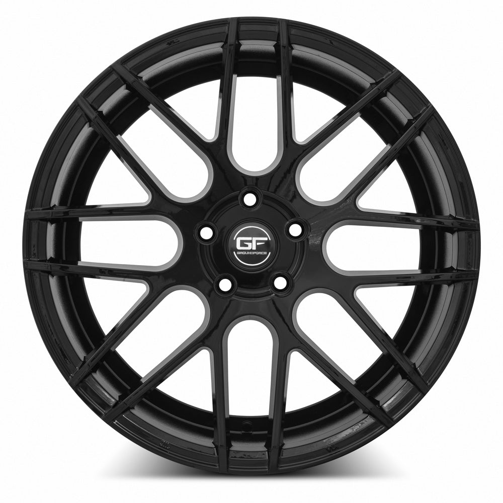 MRR GF7 Black 19x8.5 +35 5x112mm 66.6mm - WheelWiz