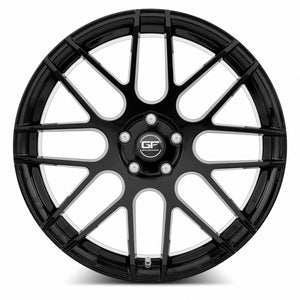 MRR GF7 Black 20x10.5 +40 5x108mm 73.1mm - WheelWiz