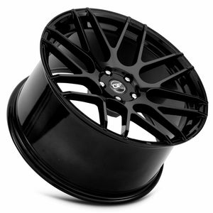 MRR GF7 Black 20x10.5 +20 5x120mm 72.6mm - WheelWiz