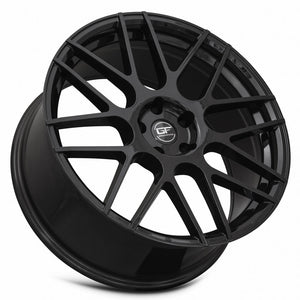 MRR GF7 Black 20x9 +38 5x112mm 66.6mm - WheelWiz