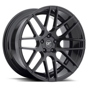 MRR GF7 Black 19x9.5 +20 5x114.3mm 73.1mm - WheelWiz