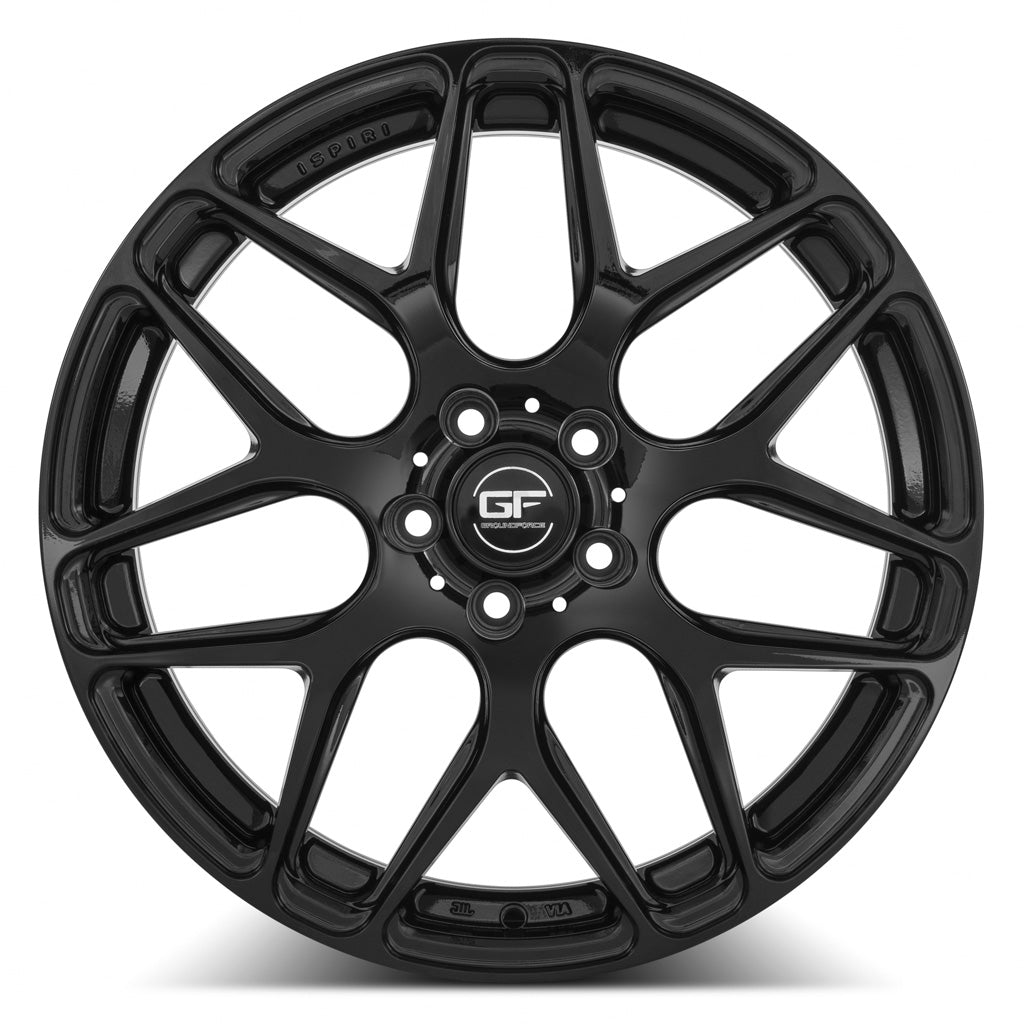 MRR GF9 Gloss Black 19x8.5 +20 5x114.3mm 73.1mm - Wheelwiz