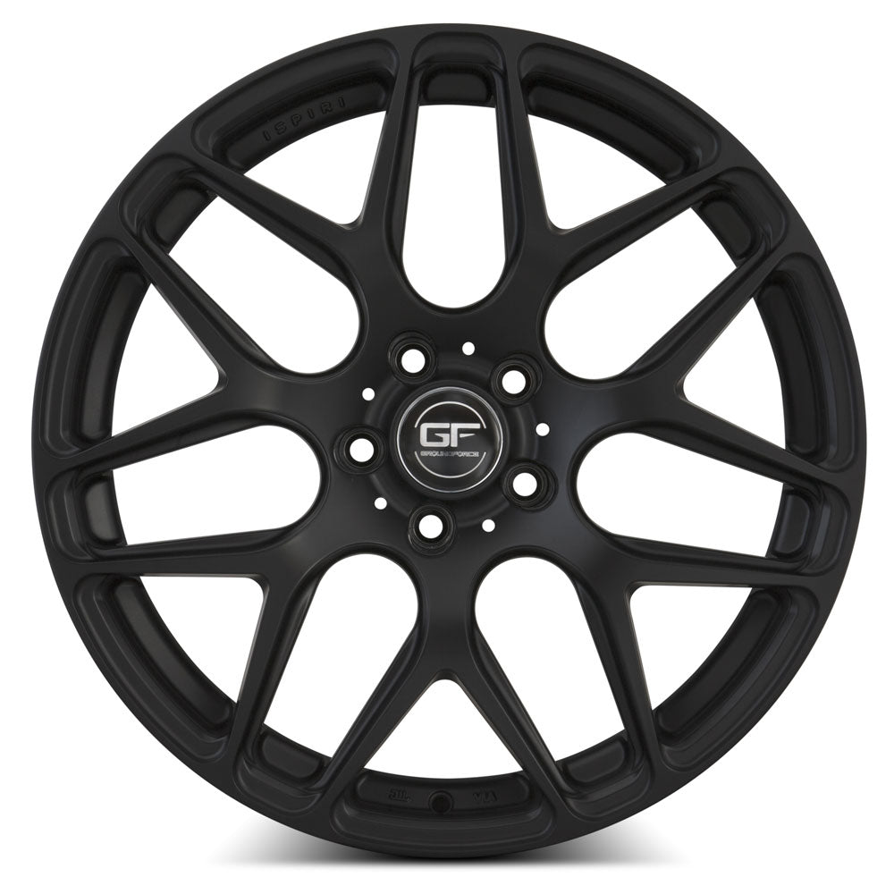 MRR GF9 Matte Black 19x8.5 +20 5x120mm 72.6mm - WheelWiz