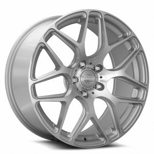 MRR GF9 Silver Machine Face 19x8.5 +35 5x112mm 66.6mm