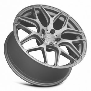 MRR GF9 Silver Machined Face 19x8.5 +20 5x120mm 72.6mm - Wheelwiz