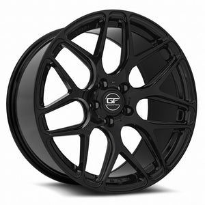 MRR GF9 Gloss Black 19x9.5 +40 5x120mm 72.6mm - Wheelwiz