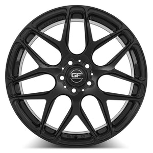 MRR GF9 Gloss Black 19x9.5 +40 5x120mm 72.6mm - Wheelwiz