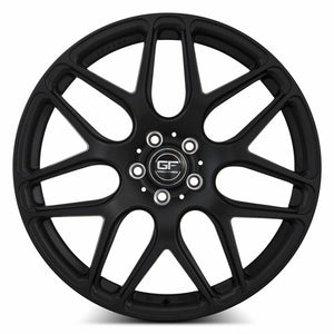 MRR GF9 Matte Black 20x8.5 +35 5x112mm 66.6mm - WheelWiz