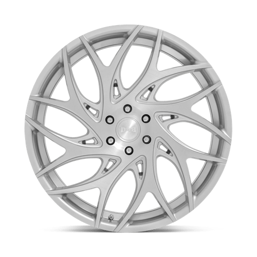 DUB S261 G.O.A.T. Silver Brushed Face 26x10 +10 5x127mm 78.1mm - Wheelwiz