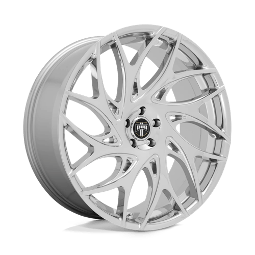 DUB S258 G.O.A.T. Chrome 26x10 +15 5x115mm 71.5mm - Wheelwiz