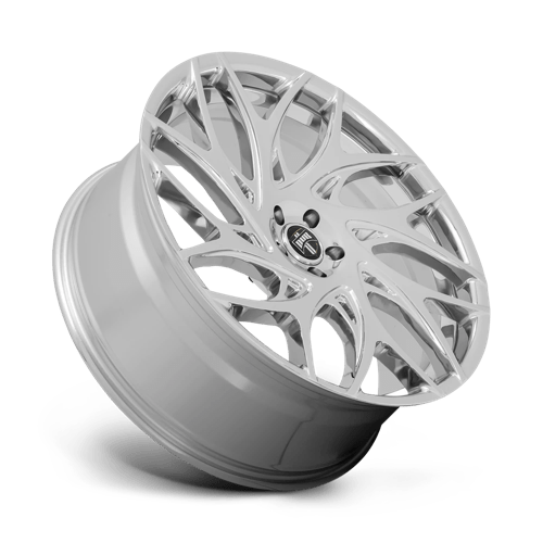 DUB S258 G.O.A.T. Chrome 24x10 +15 5x115mm 71.5mm - Wheelwiz
