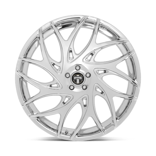 DUB S258 G.O.A.T. Chrome 22x9 +35 5x127mm 71.5mm - Wheelwiz