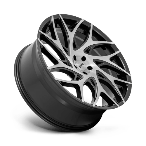 DUB S260 G.O.A.T. Brush Face Gblk Drk Tint Spoke 24x10 +10 5x127mm 78.1mm - Wheelwiz