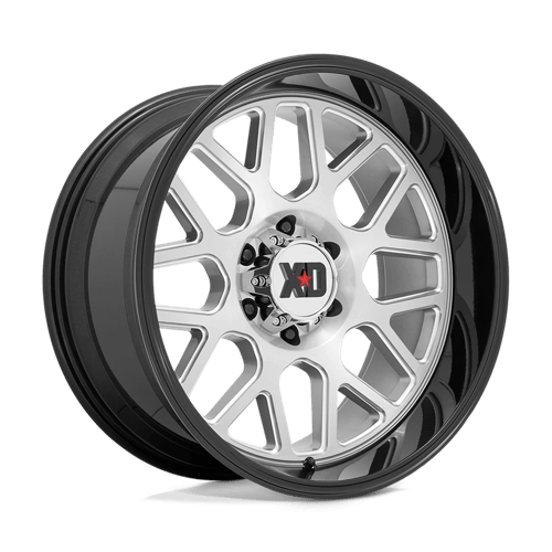 XD Series XD849 GRENADE II Brushed Milled W/ G-black Lip 20x9 0 6x135mm 87.1mm - Wheelwiz