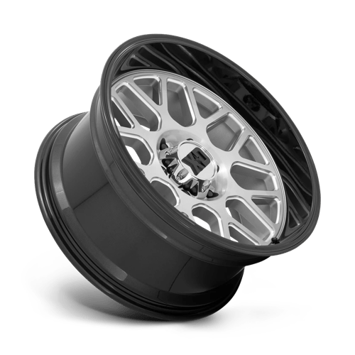 XD Series XD849 GRENADE II Brushed Milled W/ G-black Lip 22x10 -18 6x139.7mm 106.1mm - Wheelwiz