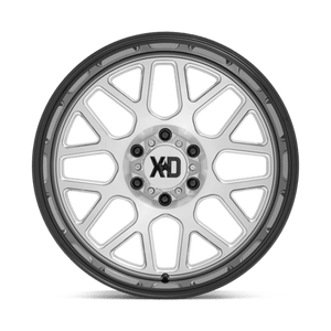 XD Series XD849 GRENADE II Brushed Milled W/ G-black Lip 22x12 -44 6x139.7mm 106.1mm - Wheelwiz