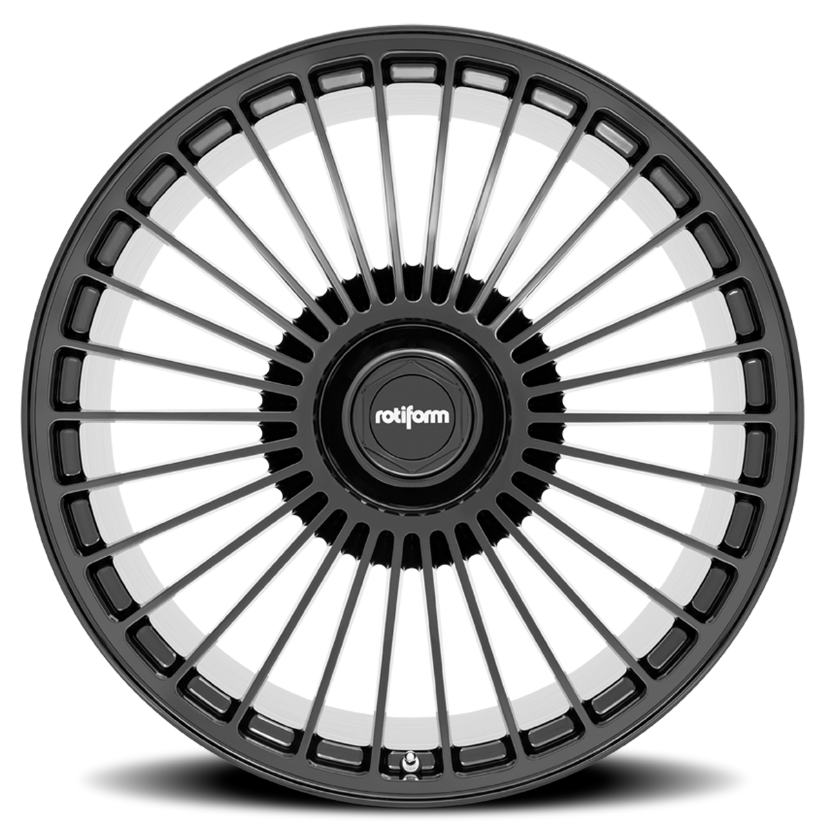 Rotiform RF913 GRZ Gloss Black 24x10 +25 5x112|5x120mm 72.6mm - Wheelwiz