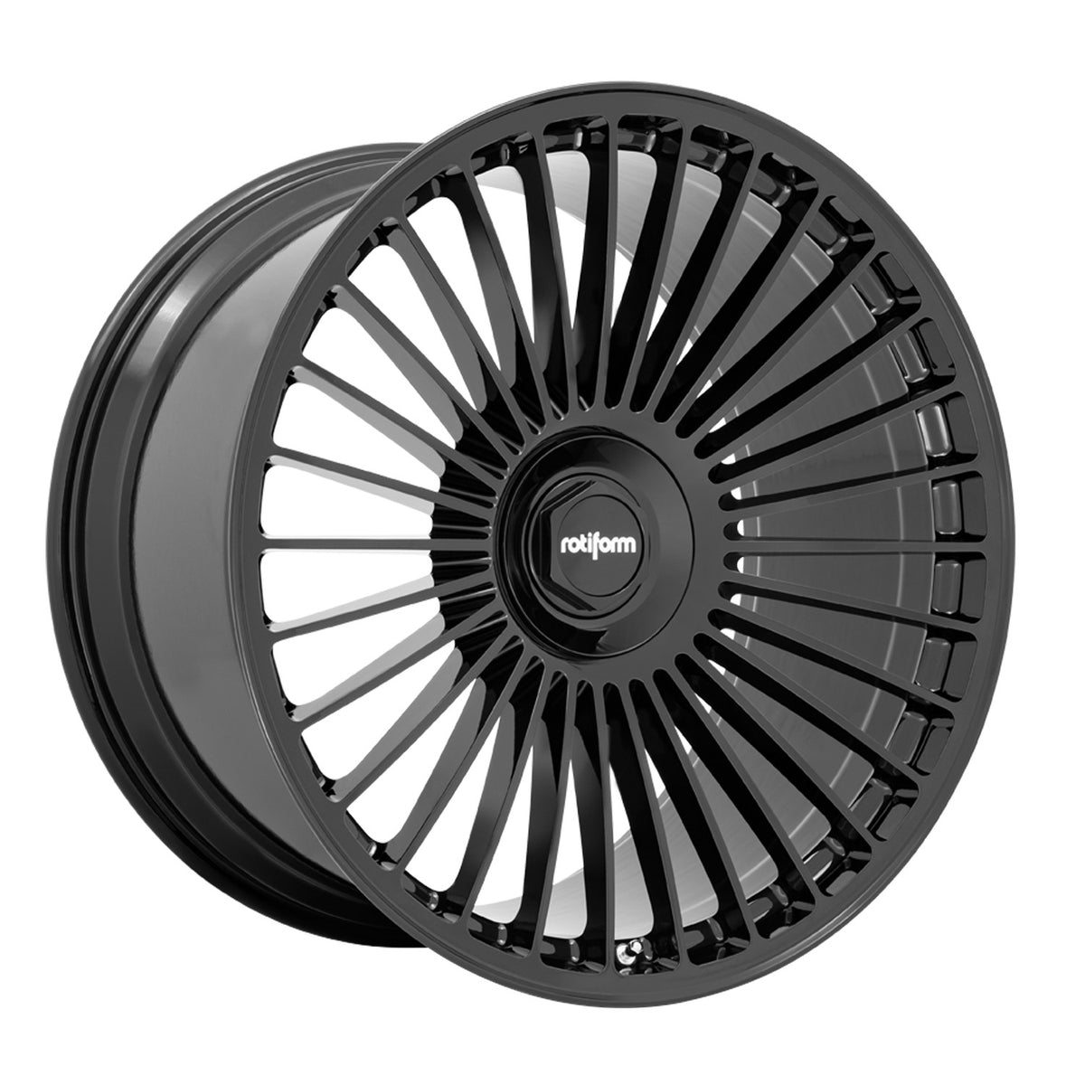 Rotiform RF913 GRZ Gloss Black 24x10 +25 5x112|5x120mm 72.6mm - Wheelwiz
